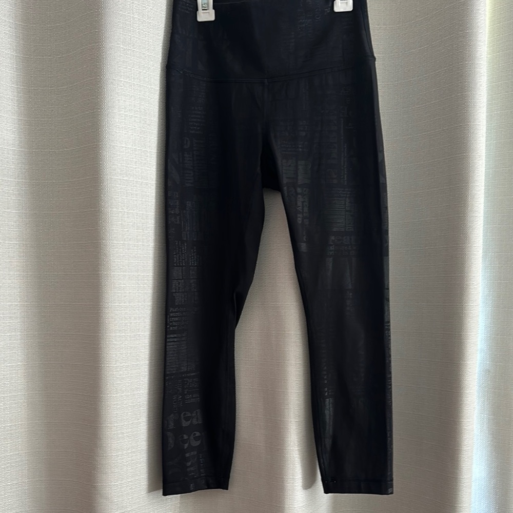 Black High-Waisted Leggings